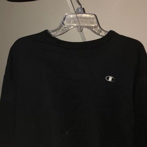 Champion Vintage Extra Large Black Sweatshirt